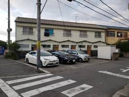 炭田アパートの外観