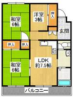 物件の間取り画像