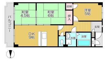 物件の間取り画像