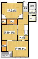 福岡県北九州市門司区栄町(マンション)の賃貸物件の間取り