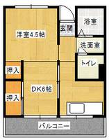 物件の間取り画像