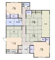 福岡県田川市上本町(一戸建)の賃貸物件の間取り
