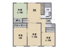 物件の間取り画像