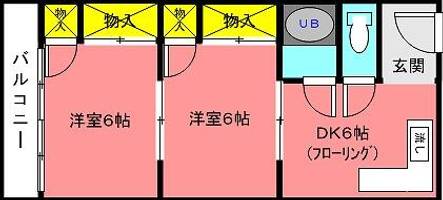 物件の間取り画像