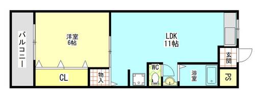 物件の間取り画像