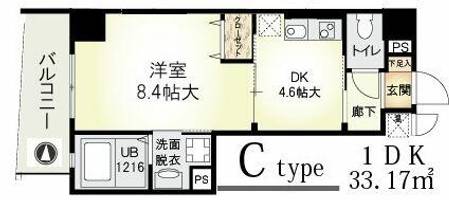 パルテール灘の間取り