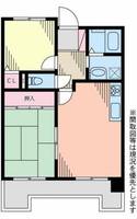 パレス栄町405の間取り