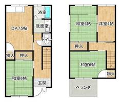 物件の間取り画像