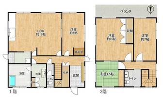 物件の間取り画像
