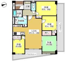物件の間取り画像