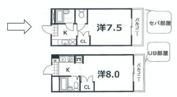 物件の間取り画像