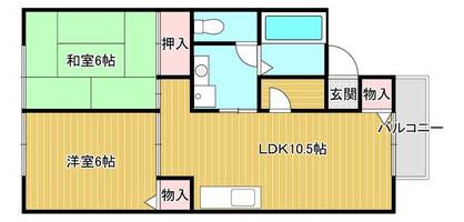 物件の間取り画像