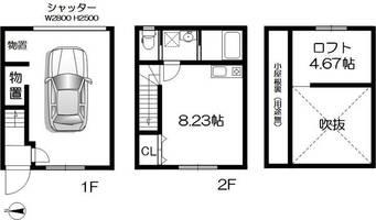 物件の間取り画像