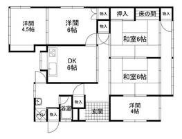 物件の間取り画像