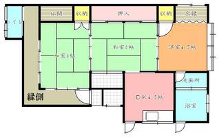 物件の間取り画像