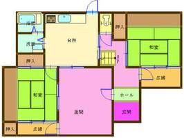 物件の間取り画像