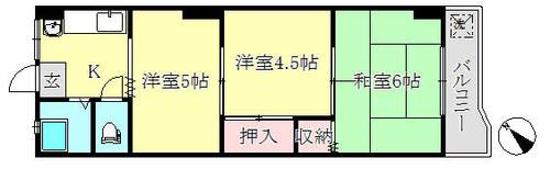 物件の間取り画像