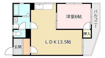 江崎ビル301の間取り
