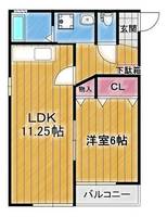 ファミール輝の間取り