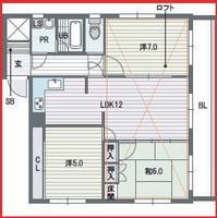 物件の間取り画像