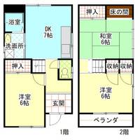 和歌山県和歌山市榎原(一戸建)の賃貸物件の間取り
