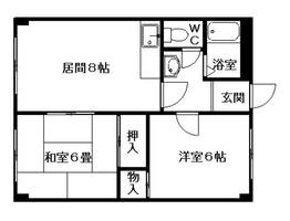 物件の間取り画像
