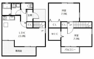 物件の間取り画像