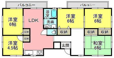 物件の間取り画像