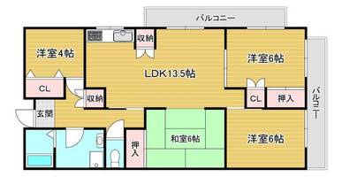物件の間取り画像