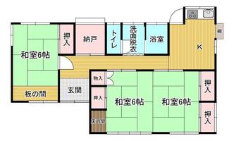 物件の間取り画像