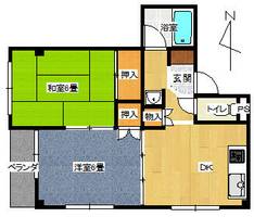 物件の間取り画像