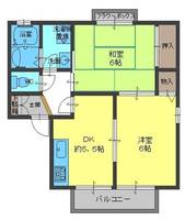 セジュール佐光の間取り