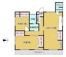物件の間取り画像