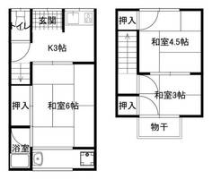物件の間取り画像
