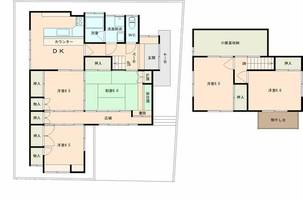 福岡県福岡市早良区内野5丁目(一戸建)の賃貸物件の間取り