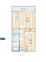 チェリーブロッサム感田の間取り