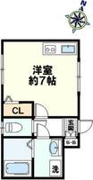 SRコート六甲102の間取り