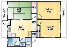 物件の間取り画像