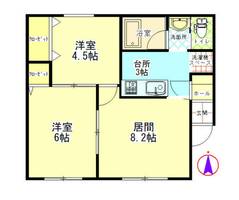 物件の間取り画像