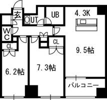 物件の間取り画像