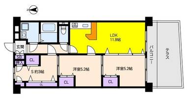物件の間取り画像