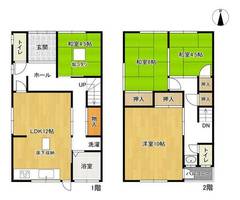 物件の間取り画像