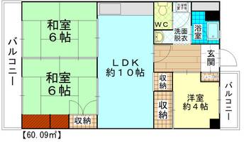 物件の間取り画像