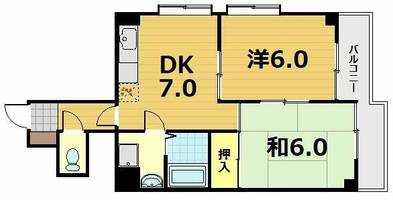 物件の間取り画像