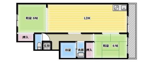 物件の間取り画像