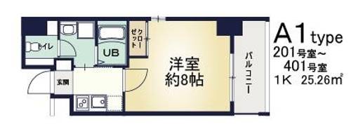 物件の間取り画像