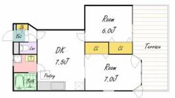 物件の間取り画像