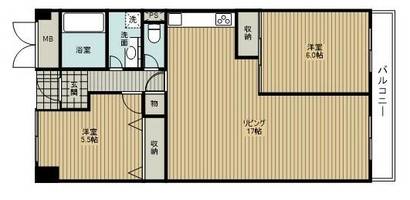 物件の間取り画像