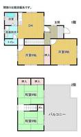 福岡県北九州市小倉南区南方1丁目(一戸建)の賃貸物件の間取り