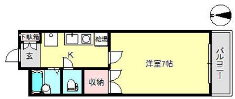 物件の間取り画像